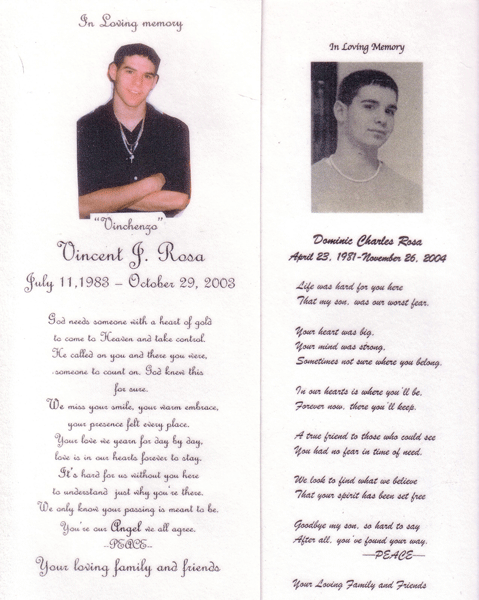 In Loving Memory